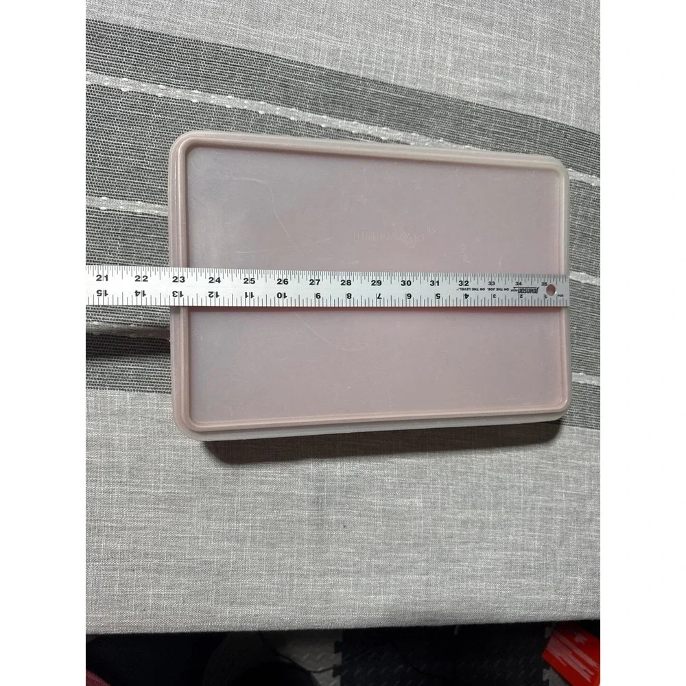 Tupperware Modular Mate Rectangular Container Red Lid Vintage Kitchen Storage‎